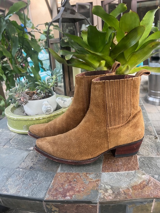 Tecovas Shoes - Tecovas Piper suede bootie 8 / 8.5